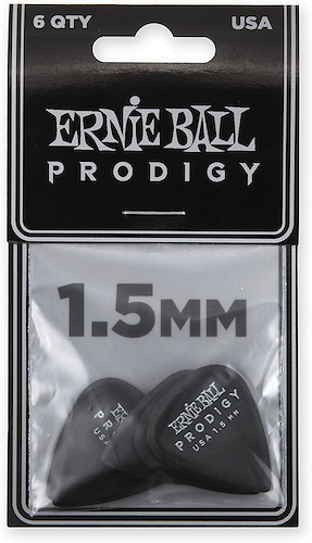 ERNIE BALL P09199 Pack Puas Prodigy Standard - (X6) Negras