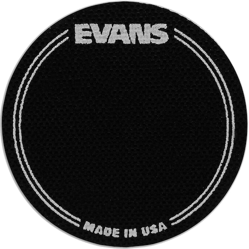 EVANS EQPB1 Falam Negro p/Parche Bombo (X 2 Unidades)