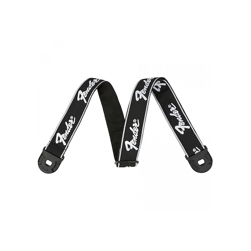 FENDER SPA The Quick Grip - Blanca y Negro Correa p/Guitarra Eléctrica