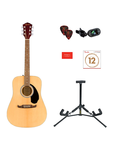 FENDER FA-125 Nat WN - Pack Guitarra Acustica