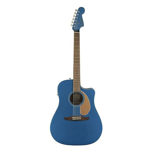 FENDER Redondo - Player Belmont - Blue WN Guitarra Electroacústica