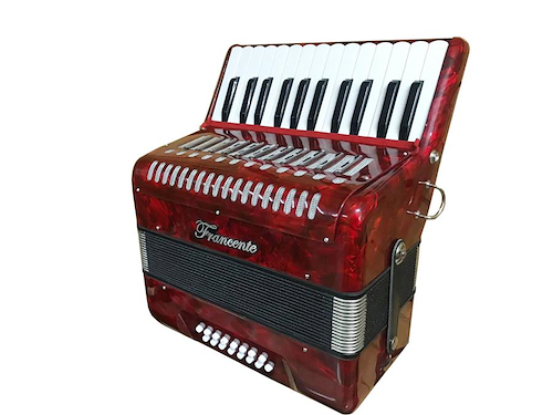FRANCENTE L1303 Acordeon a piano 25 teclas 16 bajos