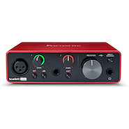 Focusrite Scarlett Solo (3ra Generación) Interfaz de Audio USB