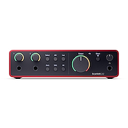 Focusrite Scarlett 2i2 (4ta Generación) Interfaz de audio USB