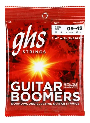 GHS Guitar Boomers 09/42 Encordado p/Guitarra Eléctrica