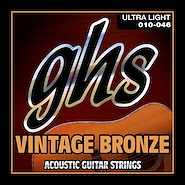 GHS VNUL - Vintage Bronze 010-046 Encordado p/Guitarra Acústica