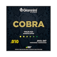 GIANNINI GEEFLEF - 10/47  - Phosphor Bronze Encordado p/Guitarra Acústica *