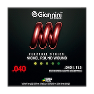 GIANNINI GEEBRL5  - 40/125 Encordado p/Bajo Electrico *
