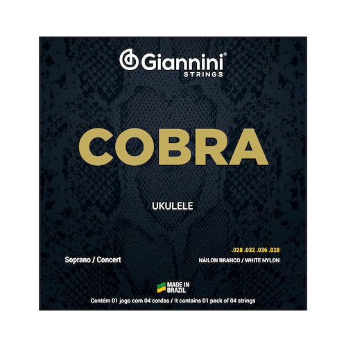 GIANNINI GEUKSC  - Concert/Soprano Encordado p/Ukelele*