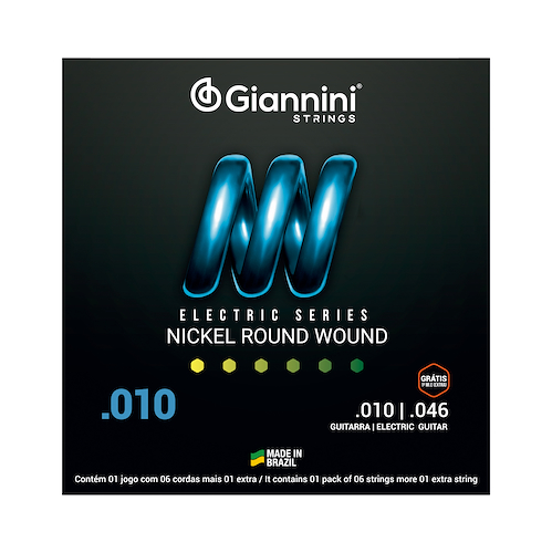 GIANNINI GEEGST  - 10/46 Encordado p/Guitarra Eléctrica *