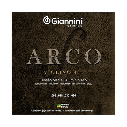 GIANNINI GEAVVA - Aluminio Encordado violin