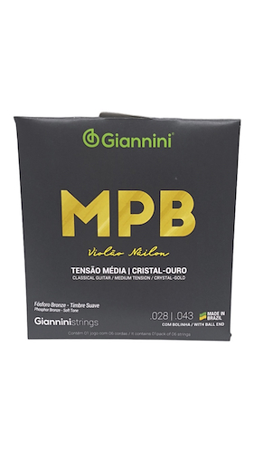 GIANNINI GENWG  - T Media  c/Bola Encordado p/Guitarra Clásica