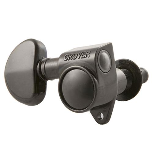 GIBSON USA PMMH-030 - Clavijero tipo Grover BK (negro) Clavijas p/Guitarra Eléctrica/Acústica 3+3