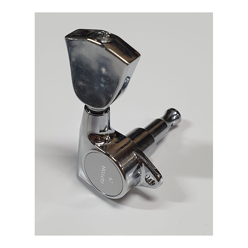 GOTOH G-1012-CR - t/LP Blindadas Cromadas Clavijas p/Eléctrica 3+3