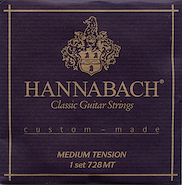 HANNABACH 728-MT Encordado p/Guitarra Clásica