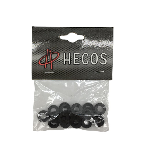 HECOS HAN - p/tornillos de tambor o toms (x20) Arandelas de Nylon