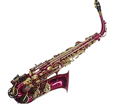 HEIMOND 6430CL - Saxo Alto c/Estuche (Rosa/Dorado) Saxo Alto