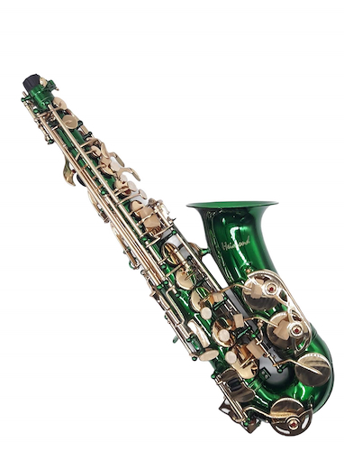 HEIMOND 6430 Green- Saxo Alto c/Estuche (Verde/Nickel) Saxo Alto