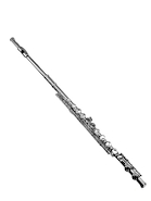 HEIMOND 6456N - Nickel Plata Flauta Traversa