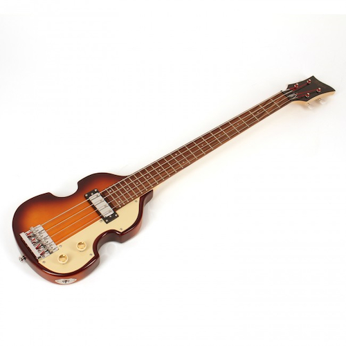HOFNER HCT-SHVB-SB Shorty Violin Bass - c/Funda Bajo Electrico