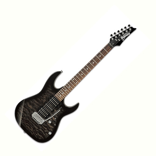 IBANEZ GRX70QA TKS- Translucent Black Guitarra Eléctrica