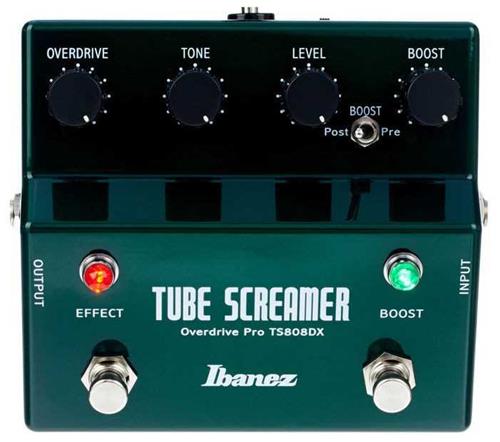 IBANEZ TS808DX - Tube Screamer Pedal de efecto - Overdrive con Booster