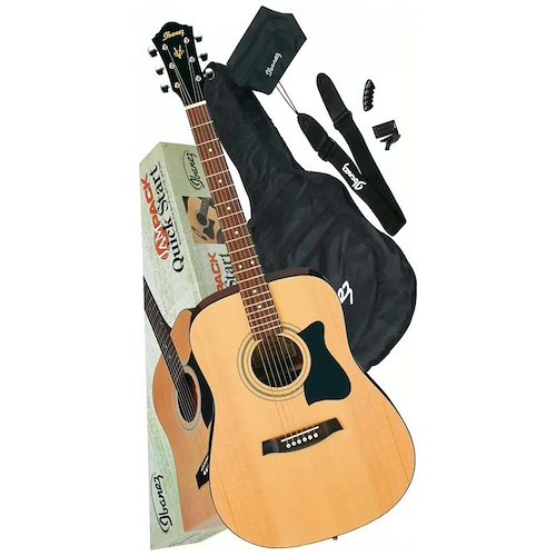 IBANEZ V50NJP NT - Natural Guitarra Acústica (Pack)