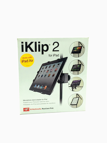 IK MULTIMEDIA IKLIP-2ST Iklip-2 Soporte Ajustable Para Pie De Microfono ipad air