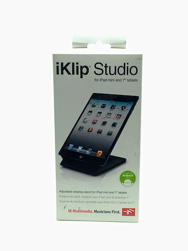 IK MULTIMEDIA IKLIP-STUM Soporte Studio .Ajustable p/Ipad Mino