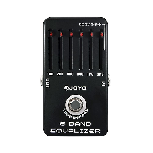JOYO JF-11 - Eq 6 Bandas Pedal de efecto - Ecualizador Gráfico