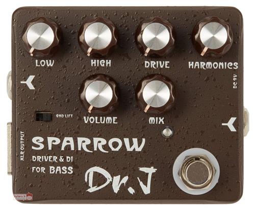 JOYO Dr. J - D53 - Sparrow Pedal de efecto para Bajo - Driver/Caja Directa