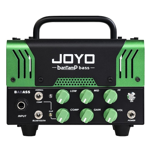 JOYO Badass Bantamp Mini Tube Amp 50W Cabezal  p/Bajo Electrico Mini c/Bluetooth