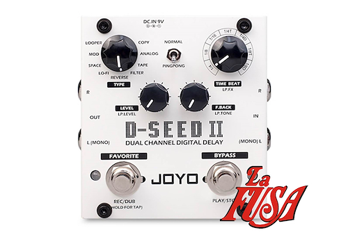 JOYO D-Seed II - Delay Multimodo de 2 canales Pedal de efecto - Delay