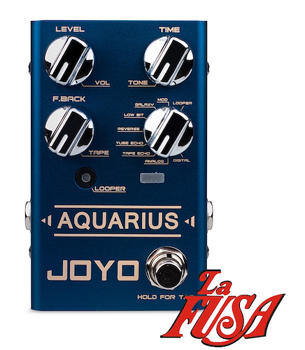 JOYO R-07 - Aquarius (R Series) Pedal de efecto - Delay/Looper