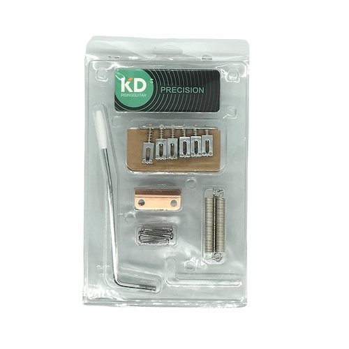 KD BG-1001-A - Tremolo Macizo Cromado Puente p/Stratocaster