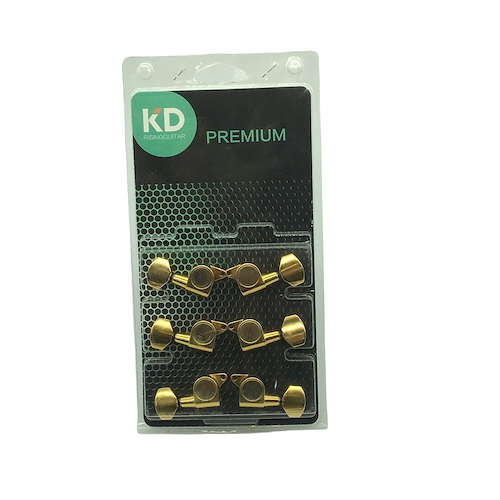 KD M-2001 GD - Doradas Clavijas p/Electrica 3+3