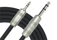KIRLIN AP-264PRL-10FT - 3m (1/4 TRS a 1/8 TRS) Cable Estéreo Plug a Miniplug