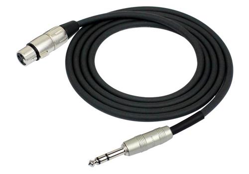 KIRLIN MP-284PR-25FT - 8m (Balanceado) Cable Canon-Plug TRS