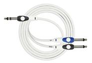 KIRLIN LGY-336-6FT - 1,8m Cable Estéreo Plug TRS a 2 Plug 1/4 TS