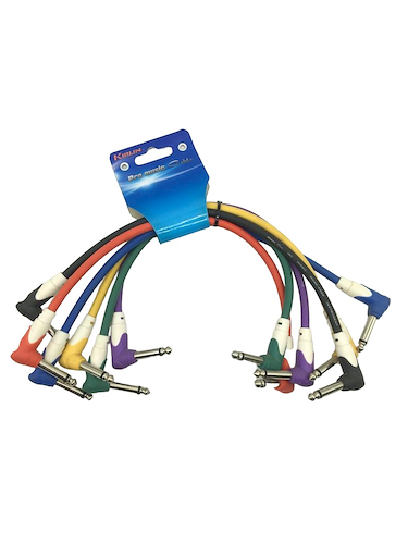 KIRLIN LG6-203-01FT - 30 cm (2 extremos a 90º) Cable Mono Interpedal