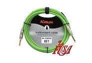 KIRLIN IM-201PRG-10FT - 3m (Fluo) Cable Mono Plug