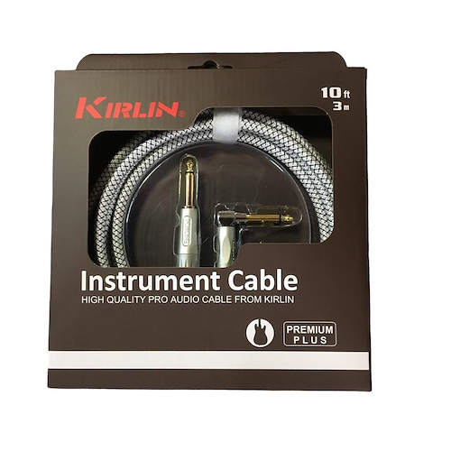 KIRLIN IWB-202PFGL-10FT - 3m (1 extremos a 90º) Premium Cable Mono Plug