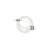 KIRLIN LGY-364L-3FT - 90cm Cable estereo miniplug TRS a 2 RCA