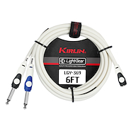 KIRLIN LGY-369-6FT - 1,8m Cable Miniplug a 2 TRS