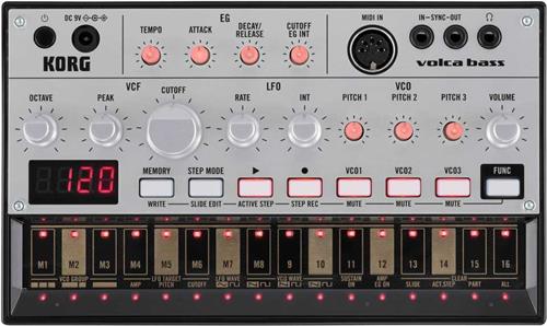 KORG VOLCA BASS - Analogue Bass Machine Sintetizador Analógico