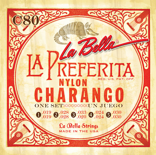 LA BELLA C80 Encordado p/ Charango