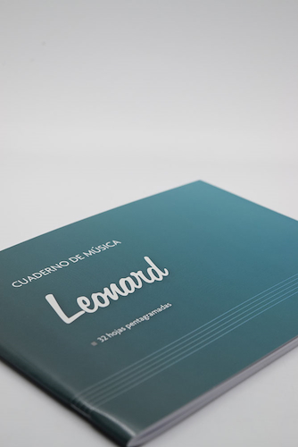 LEONARD LND32 - (32 Hojas) Cuaderno Pentagramado