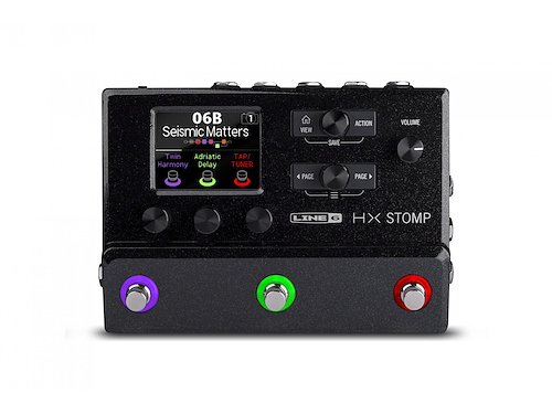 LINE 6 HX Stomp Pedalera compacta Profesional p/Guitarra