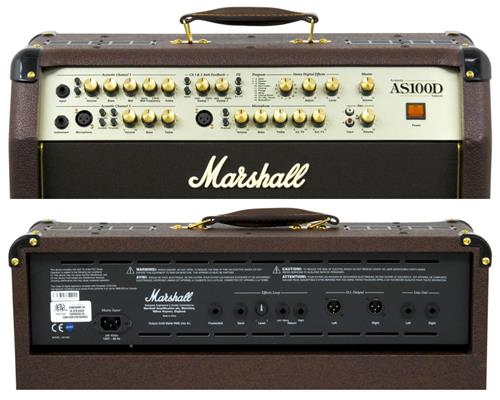 MARSHALL As100D 50 50 Amplificador p Guitarra Acustica La Fusa Instrumentos Musicales