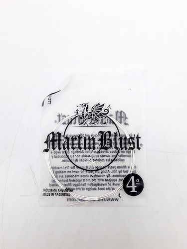 MARTIN BLUST 4 ta Suelta - Plateada Cuerda Suelta p/Guitarra Clásica